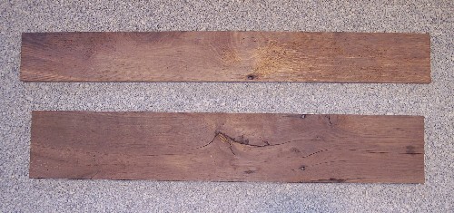 Beispielhafte Oberfl�che historscher Eichendielen oder Eichenbretter